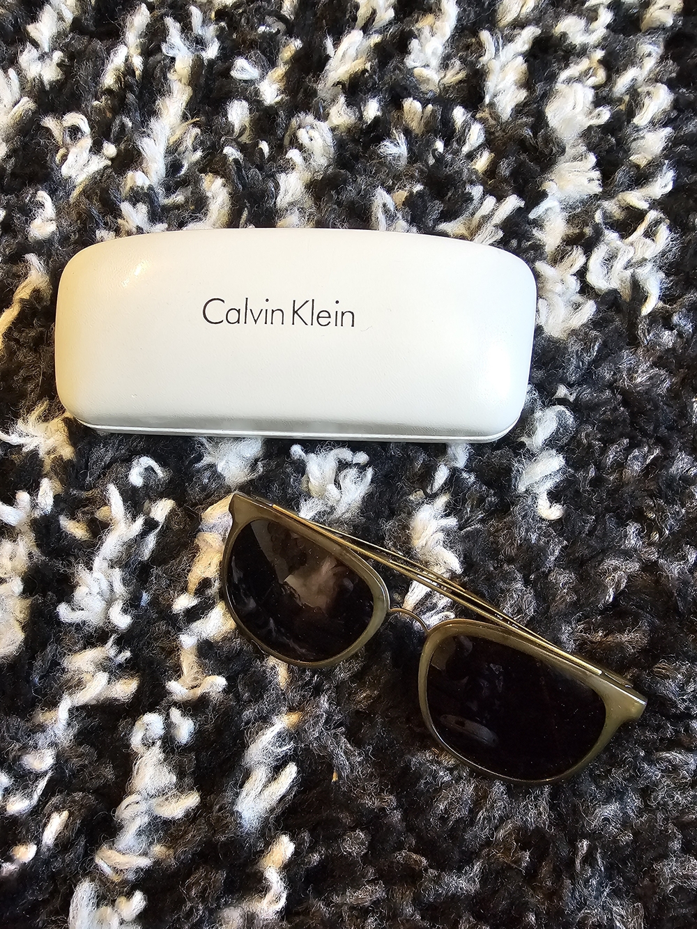 Calvin Klein Olive Green Sunglasses